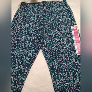 Circo Floral Leggings Youth Size Large #W-207